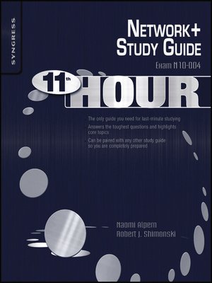 cover image of Eleventh Hour Network+
